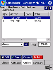 software screen grab